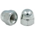 Гайка колпачковая DIN 1587 оцинкованная сталь Гайка колпачковая DIN 1587 оцинкованная сталь
