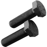 Болт с полной мелкой резьбой М10х1х100 DIN 961 класс прочности 10.9 сталь без покрытия